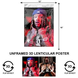 3DPNF-129 Music - Rapper O Block UnFramed Poster