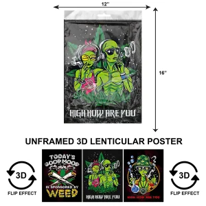 3DPNF-140 Stoned - High How Are You UnFramed Poster