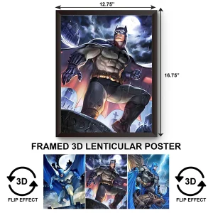 3DPWF-008 Super Heroes - DC Batman Framed Poster