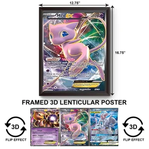 3DPWF-065 Anime - Mew Two Framed Poster