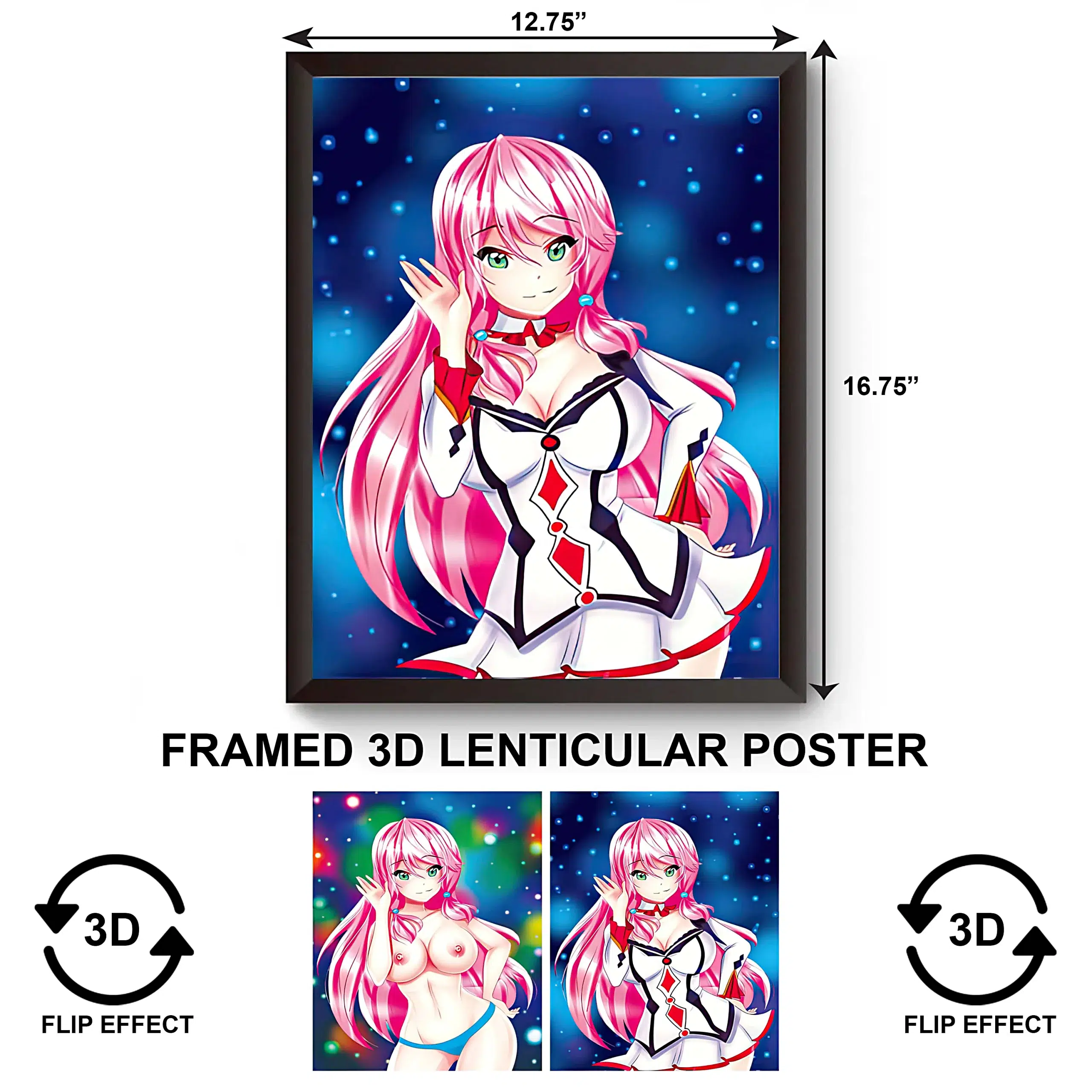 3DPWF-075 Anime - Flare Arigrande Framed Poster