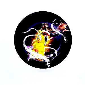 ASH067 Tin Ashtray 5.5"x5.5" Koby Bryant