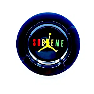 ASH071 Tin Ashtray 5.5"x5.5" Supreme Basketball