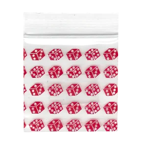 BAB-013 Apple Bag 15x15 (1000 Count) Red Dice