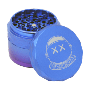 DC-PB-001 Get Lost Premium Aluminum Grinder Diamond Crusher (Blue)