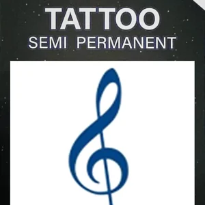 GLA-006 Semi Permanent Tattoo 2"x2"