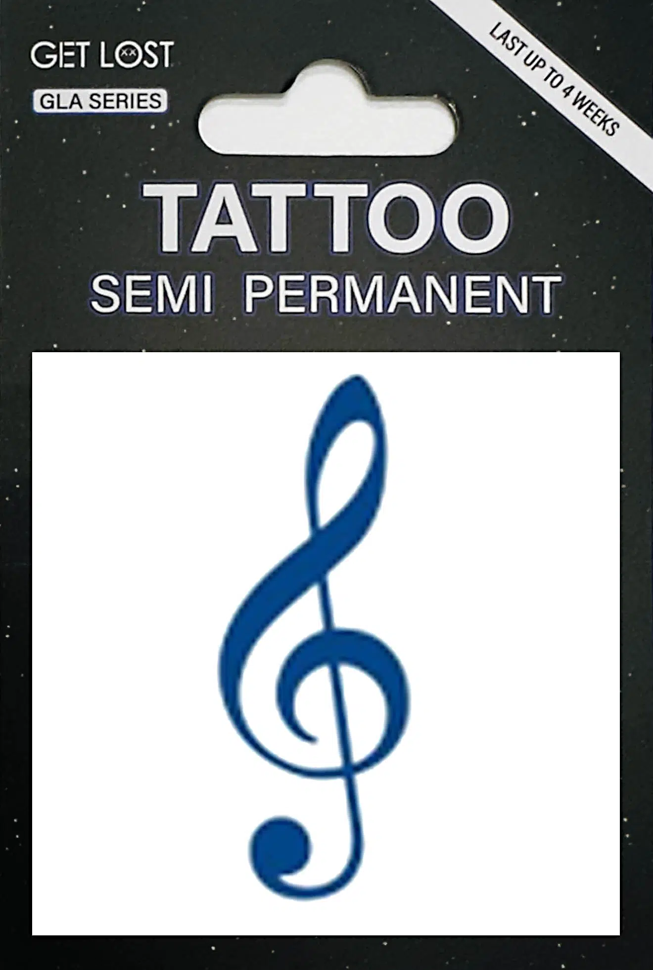 GLA-006 Semi Permanent Tattoo 2"x2"