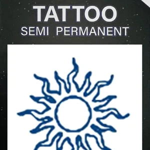 GLA-007 Semi Permanent Tattoo 2"x2"