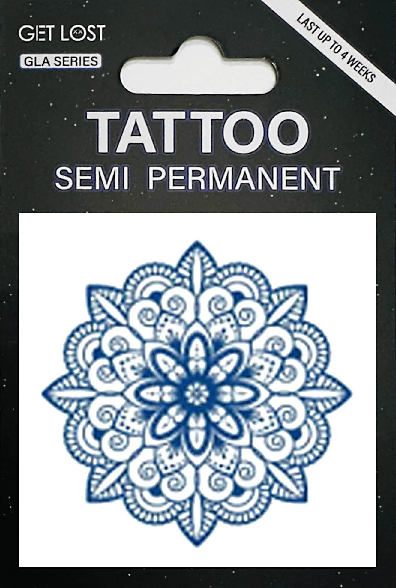 GLA-008 Semi Permanent Tattoo 2"x2"