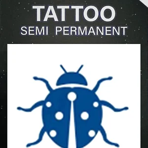 GLA-010 Semi Permanent Tattoo 2"x2"