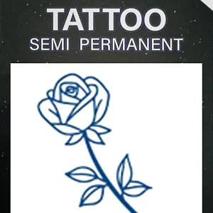 GLA-018 Semi Permanent Tattoo 2"x2"