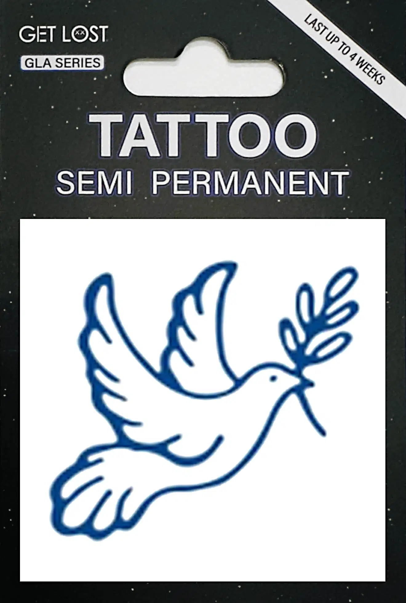 GLA-024 Semi Permanent Tattoo 2"x2"