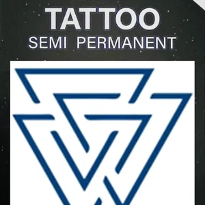 GLA-040 Semi Permanent Tattoo 2"x2"