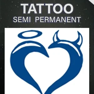 GLA-042 Semi Permanent Tattoo 2"x2"