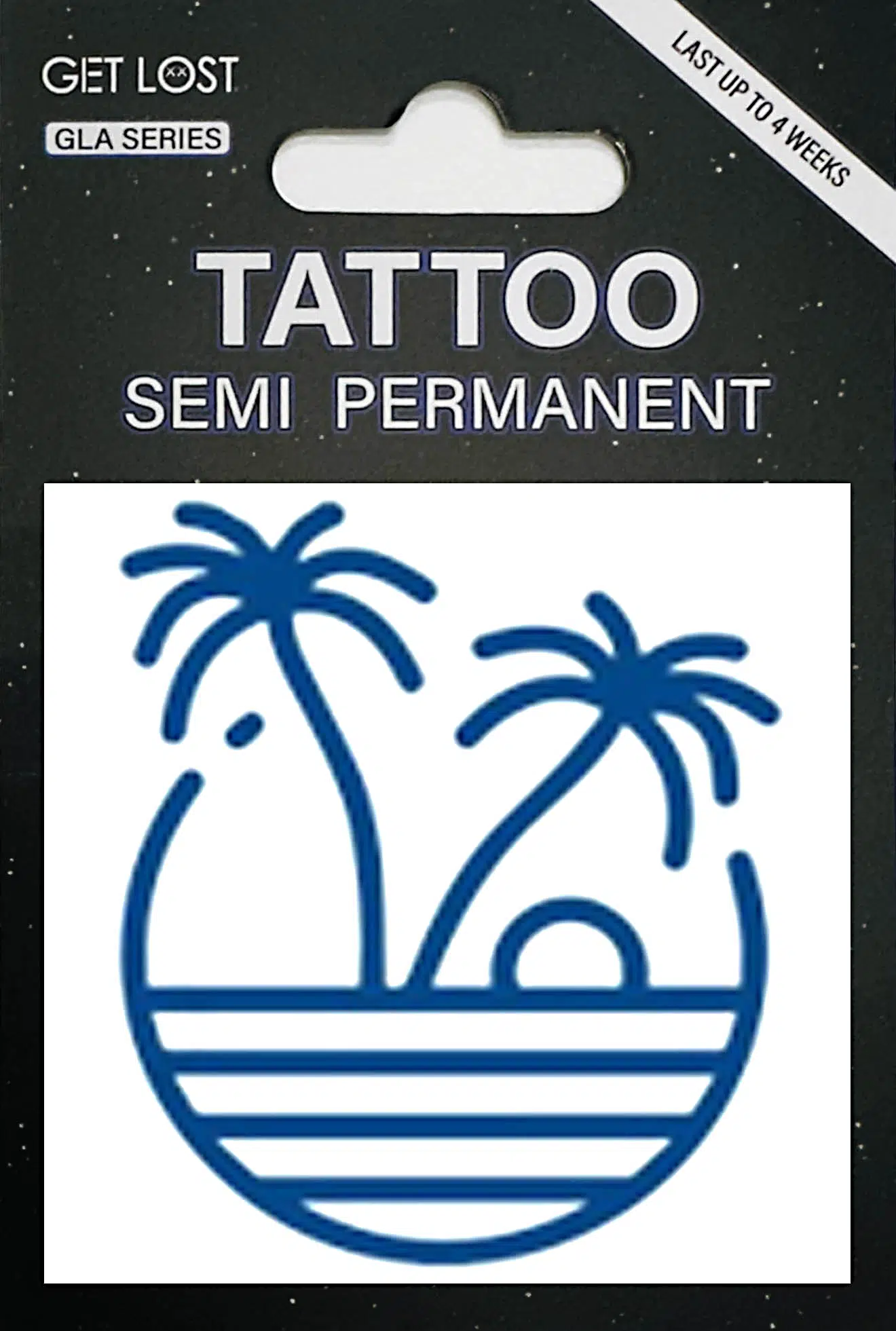 GLA-043 Semi Permanent Tattoo 2"x2"