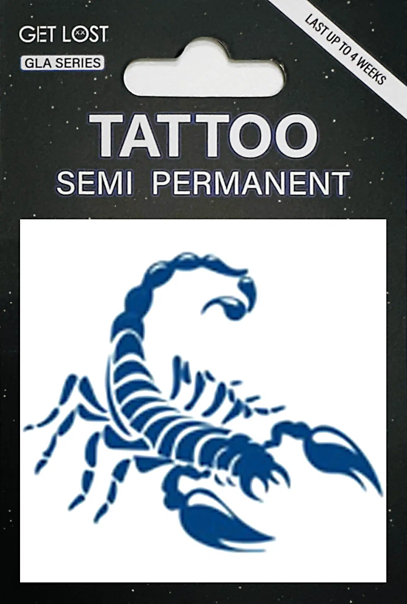 GLA-044 Semi Permanent Tattoo 2"x2"