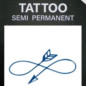 GLA-046 Semi Permanent Tattoo 2"x2"