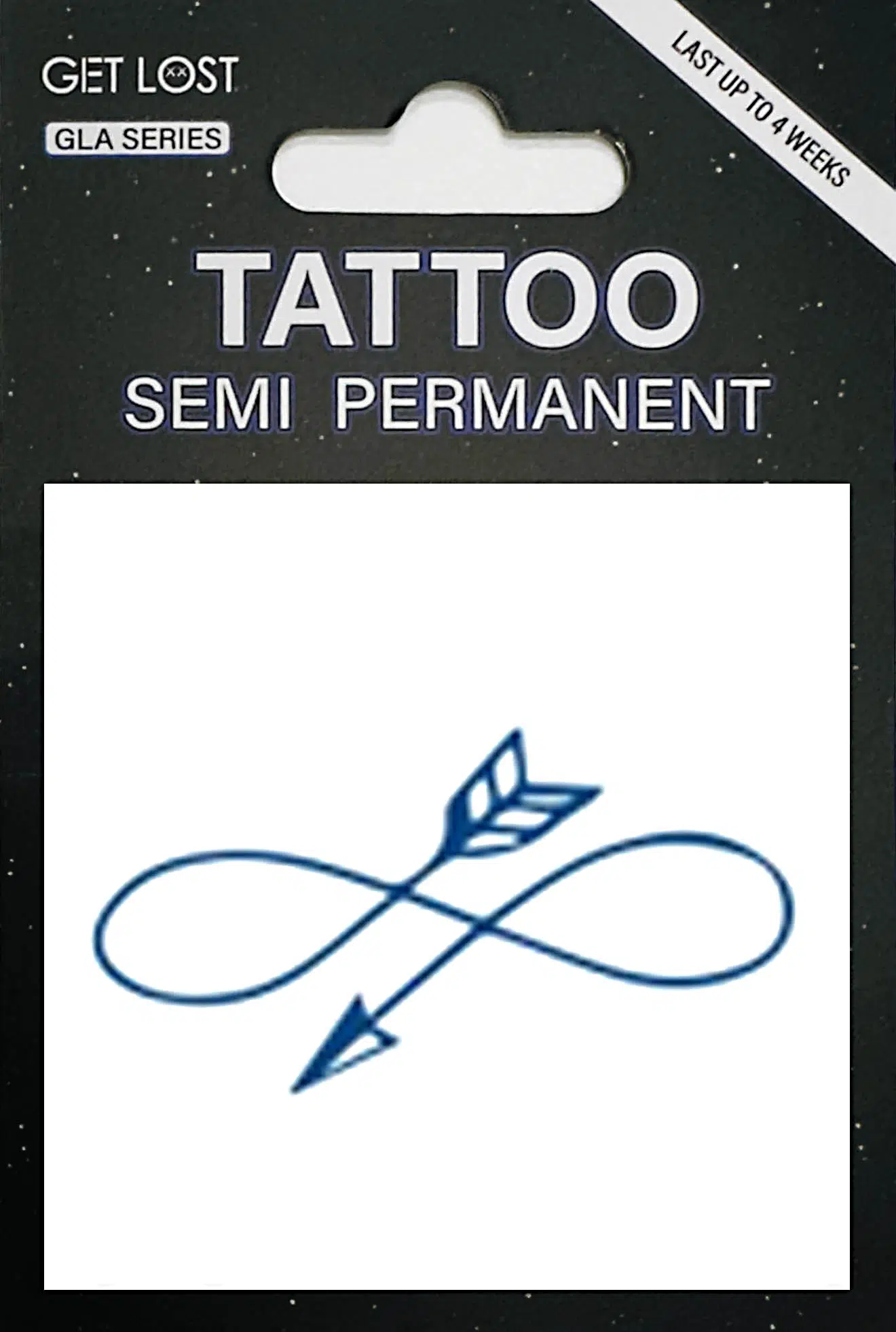 GLA-046 Semi Permanent Tattoo 2"x2"