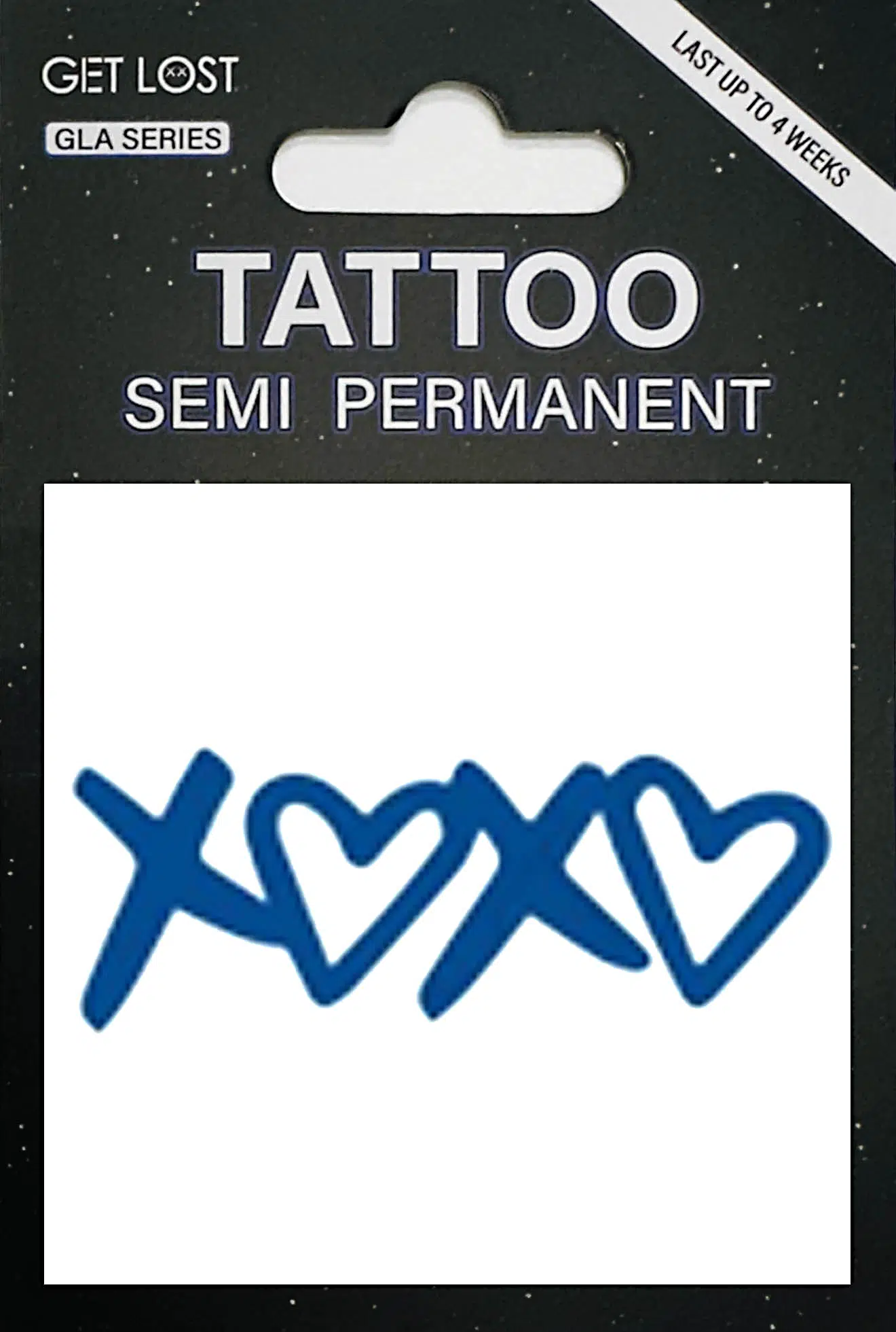 GLA-047 Semi Permanent Tattoo 2"x2"