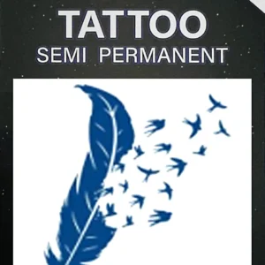GLA-048 Semi Permanent Tattoo 2"x2"