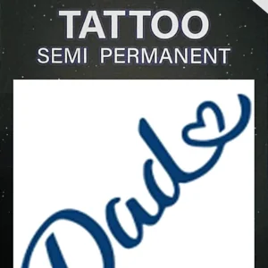 GLA-052 Semi Permanent Tattoo 2"x2"