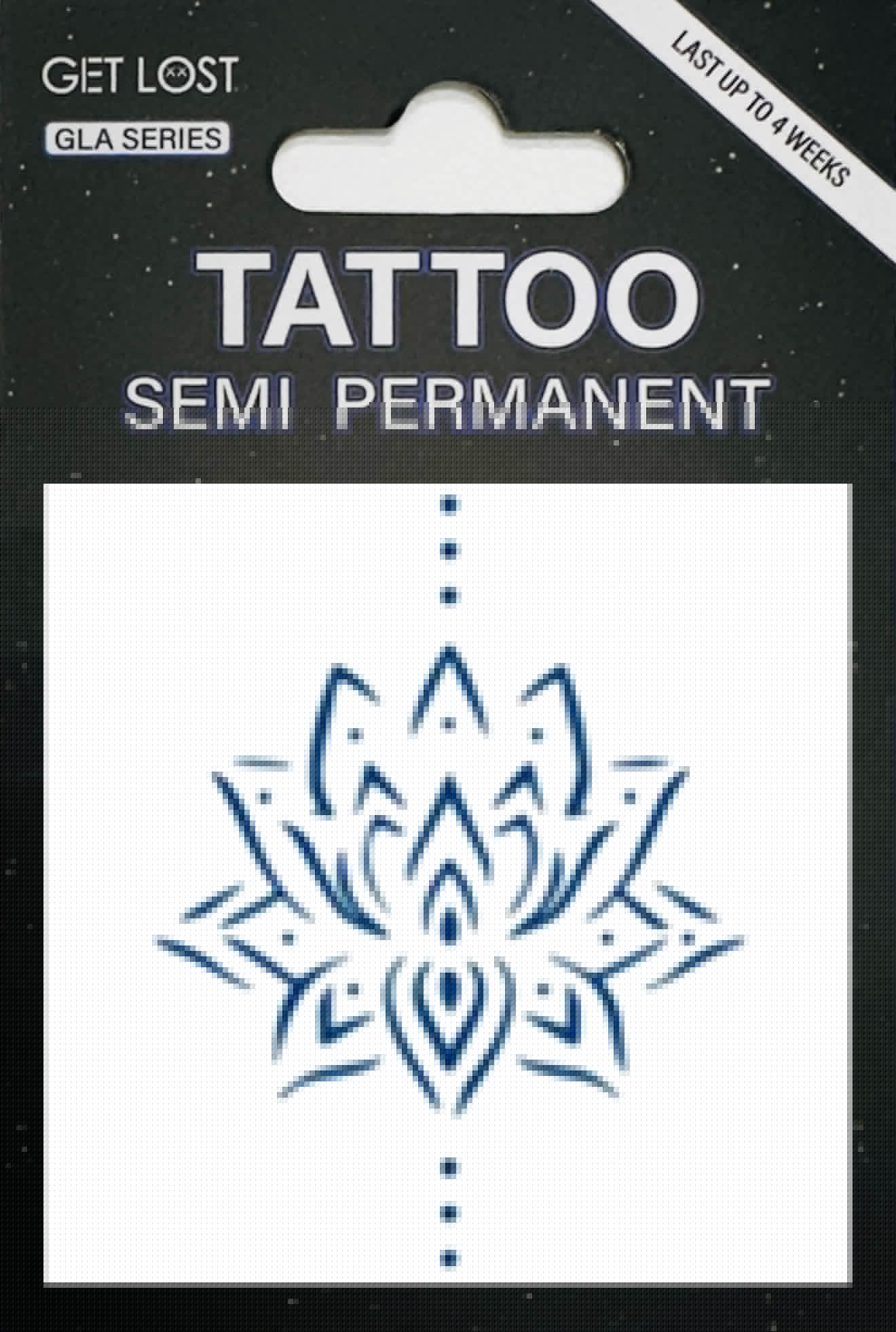 GLA-056 Semi Permanent Tattoo 2"x2"