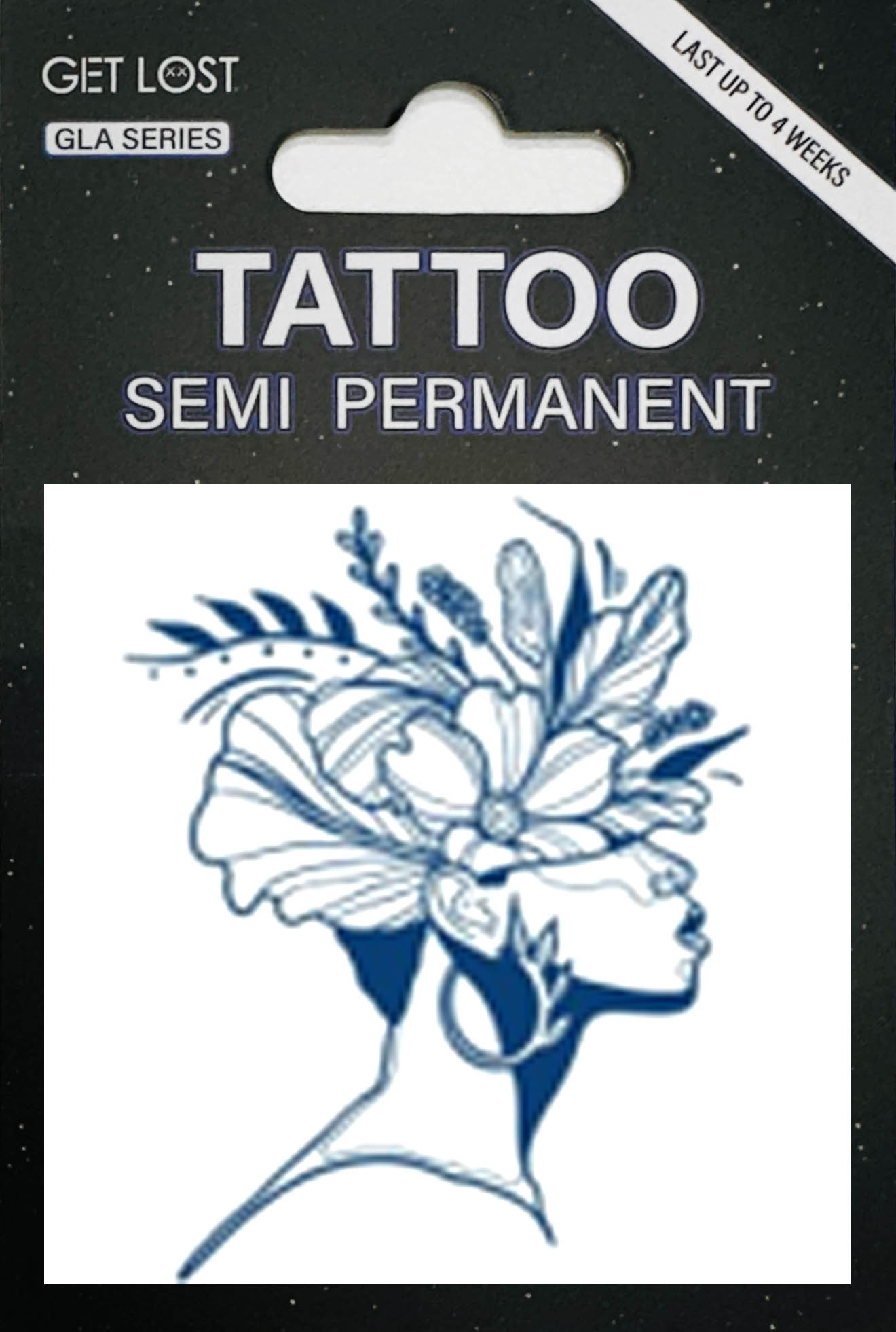 GLA-058 Semi Permanent Tattoo 2"x2"