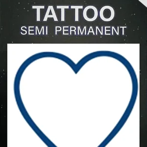 GLA-063 Semi Permanent Tattoo 2"x2"