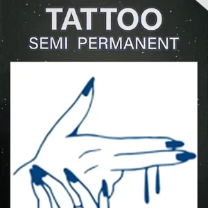 GLA-064 Semi Permanent Tattoo 2"x2"