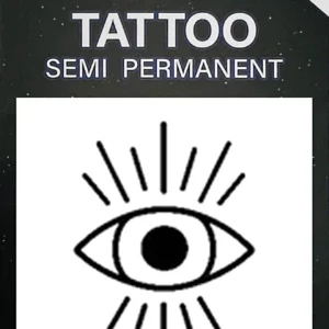 GLA-072 Semi Permanent Tattoo 2"x2"