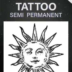 GLA-074 Semi Permanent Tattoo 2"x2"
