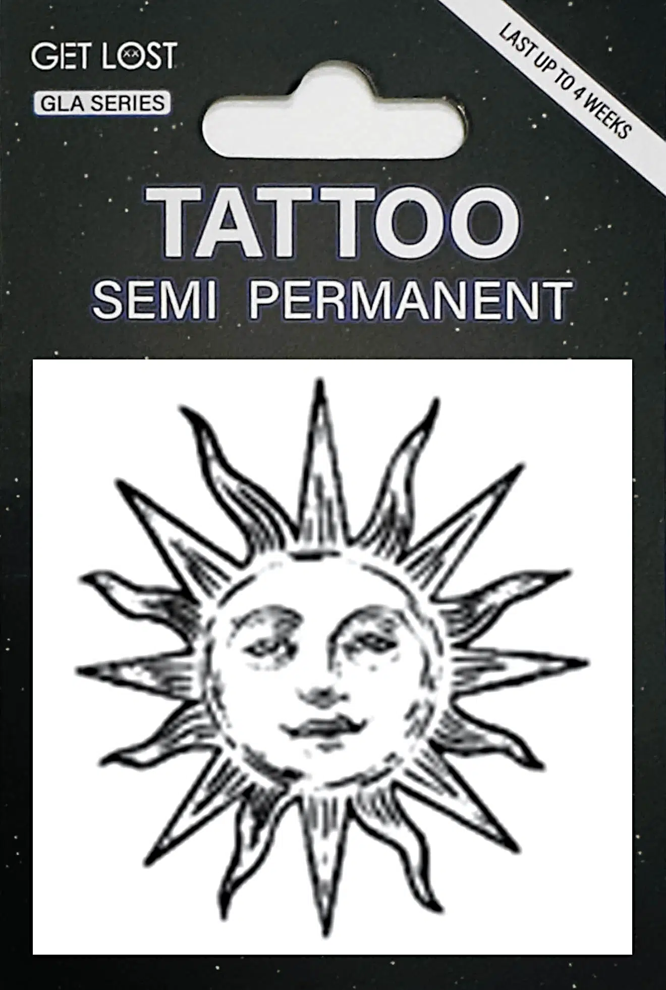 GLA-074 Semi Permanent Tattoo 2"x2"
