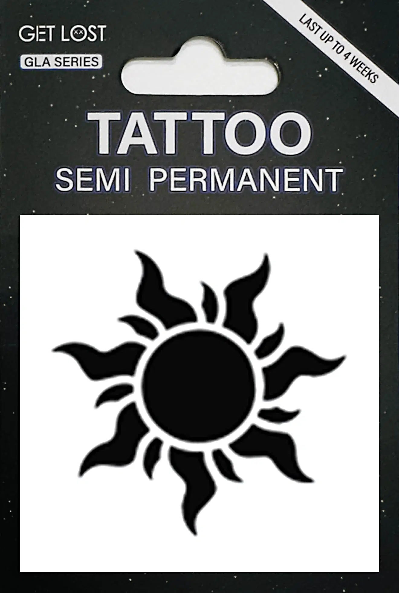 GLA-076 Semi Permanent Tattoo 2"x2"