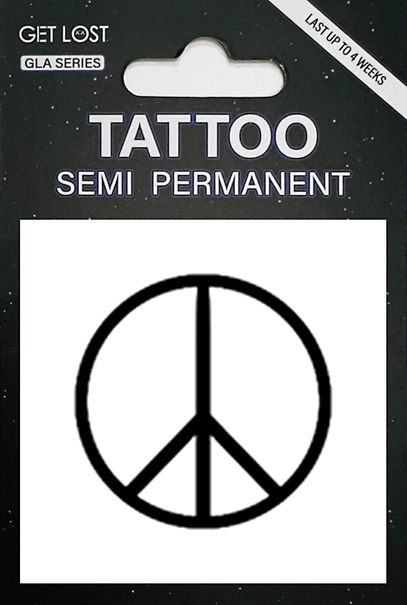 GLA-080 Semi Permanent Tattoo 2"x2"