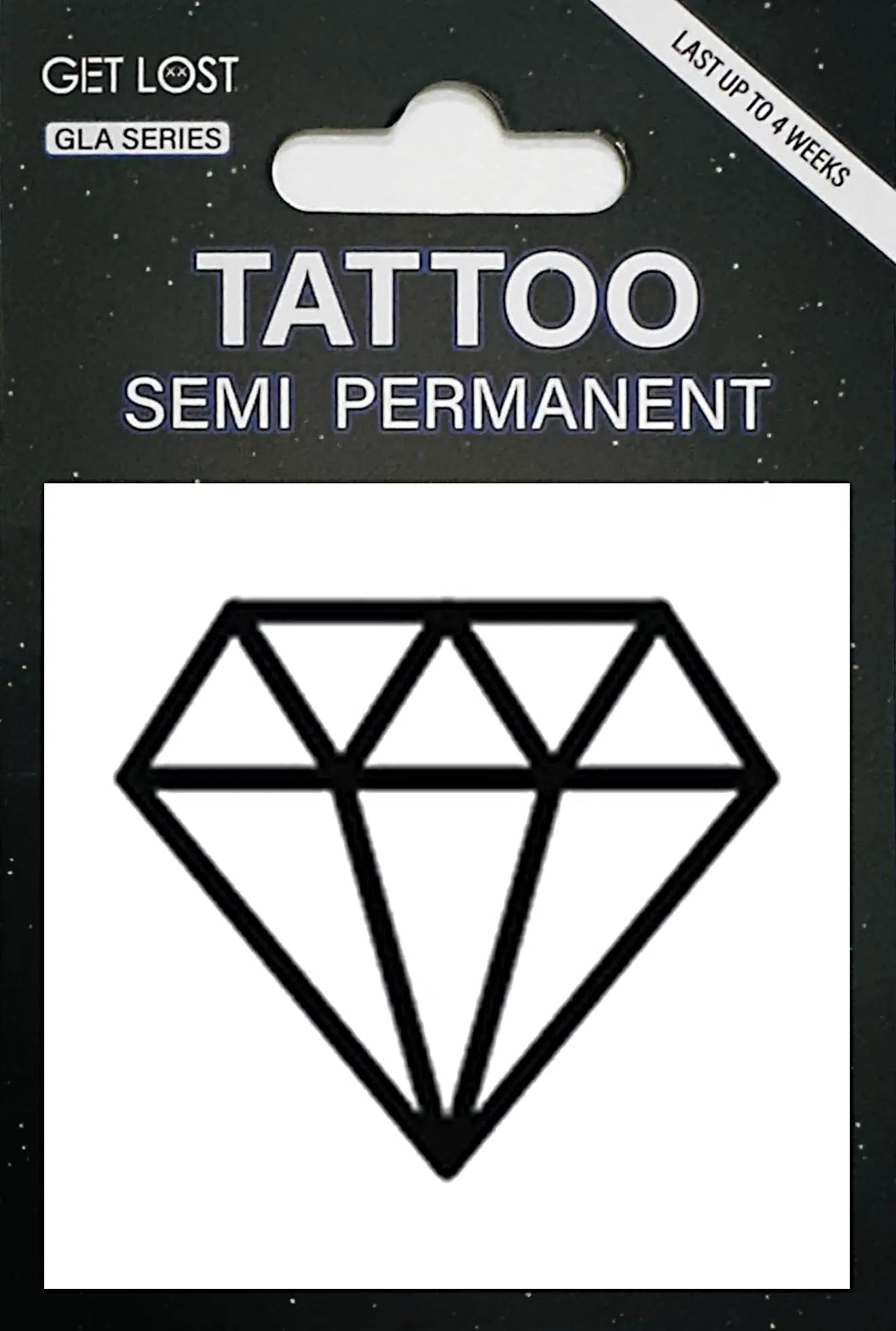 GLA-081 Semi Permanent Tattoo 2"x2"