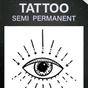 GLA-083 Semi Permanent Tattoo 2"x2"