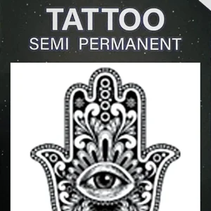 GLA-084 Semi Permanent Tattoo 2"x2"