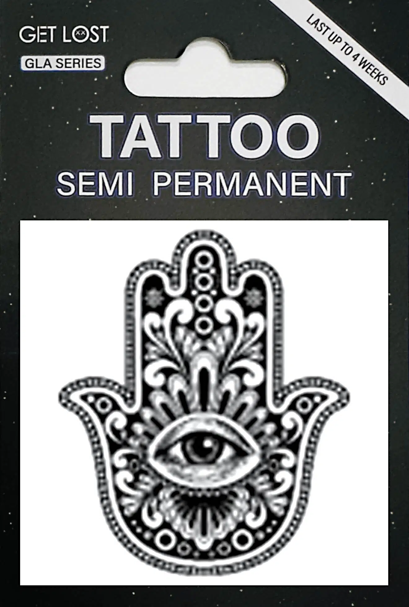 GLA-084 Semi Permanent Tattoo 2"x2"