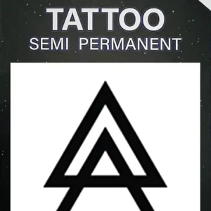 GLA-087 Semi Permanent Tattoo 2"x2"