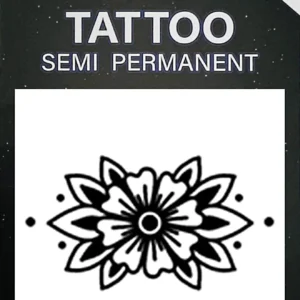 GLA-090 Semi Permanent Tattoo 2"x2"
