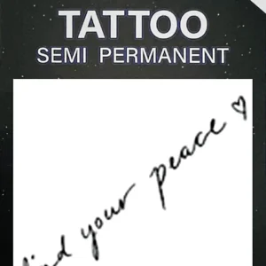 GLA-093 Semi Permanent Tattoo 2"x2"