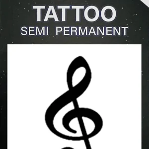 GLA-094 Semi Permanent Tattoo 2"x2"