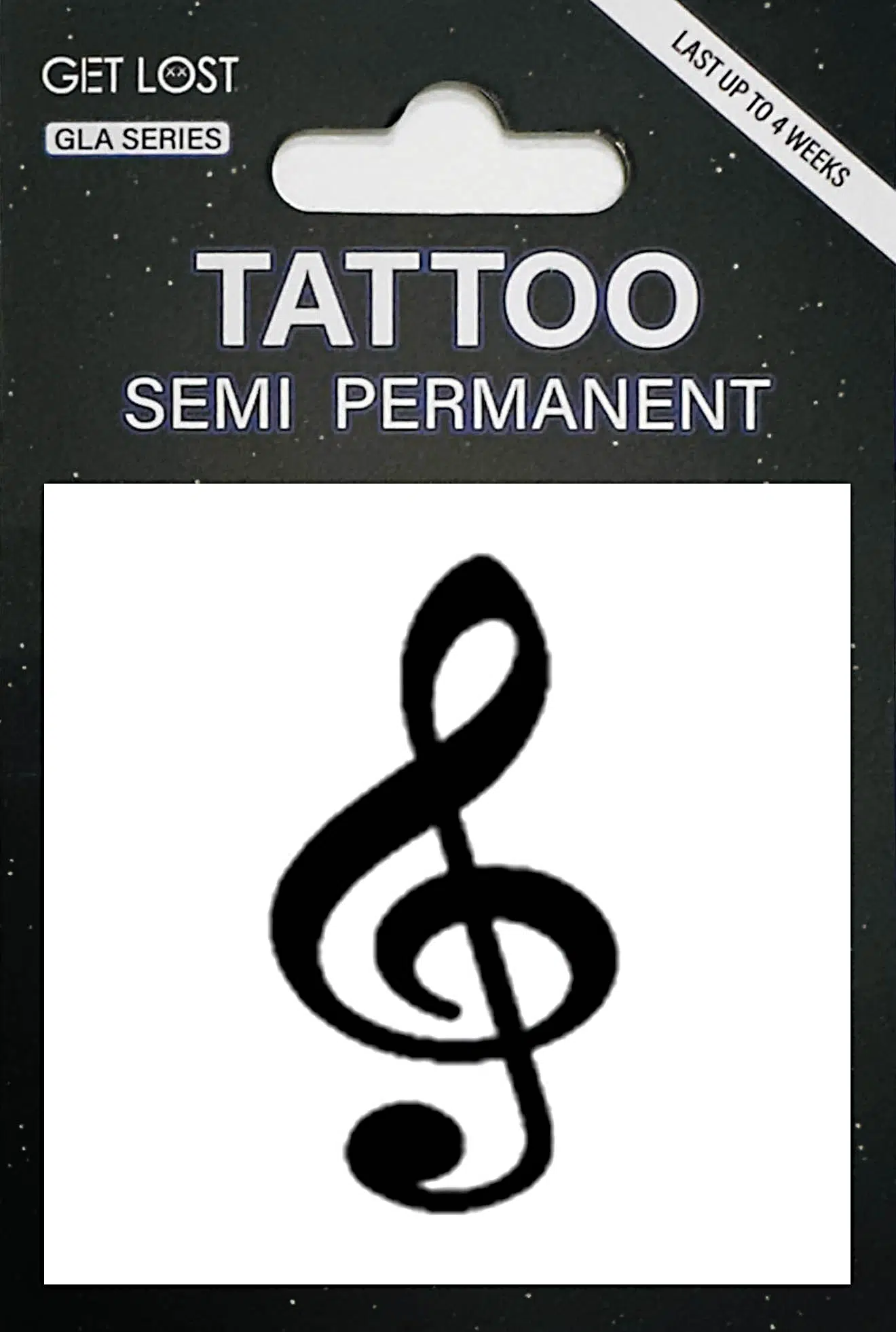 GLA-094 Semi Permanent Tattoo 2"x2"