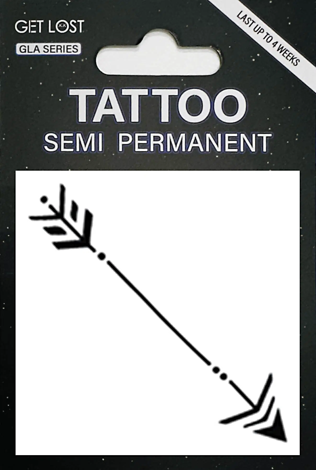 GLA-096 Semi Permanent Tattoo 2"x2"