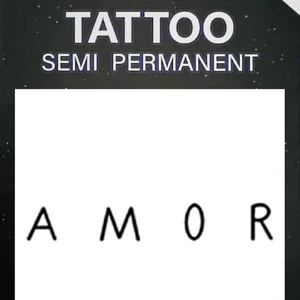 GLA-097 Semi Permanent Tattoo 2"x2"
