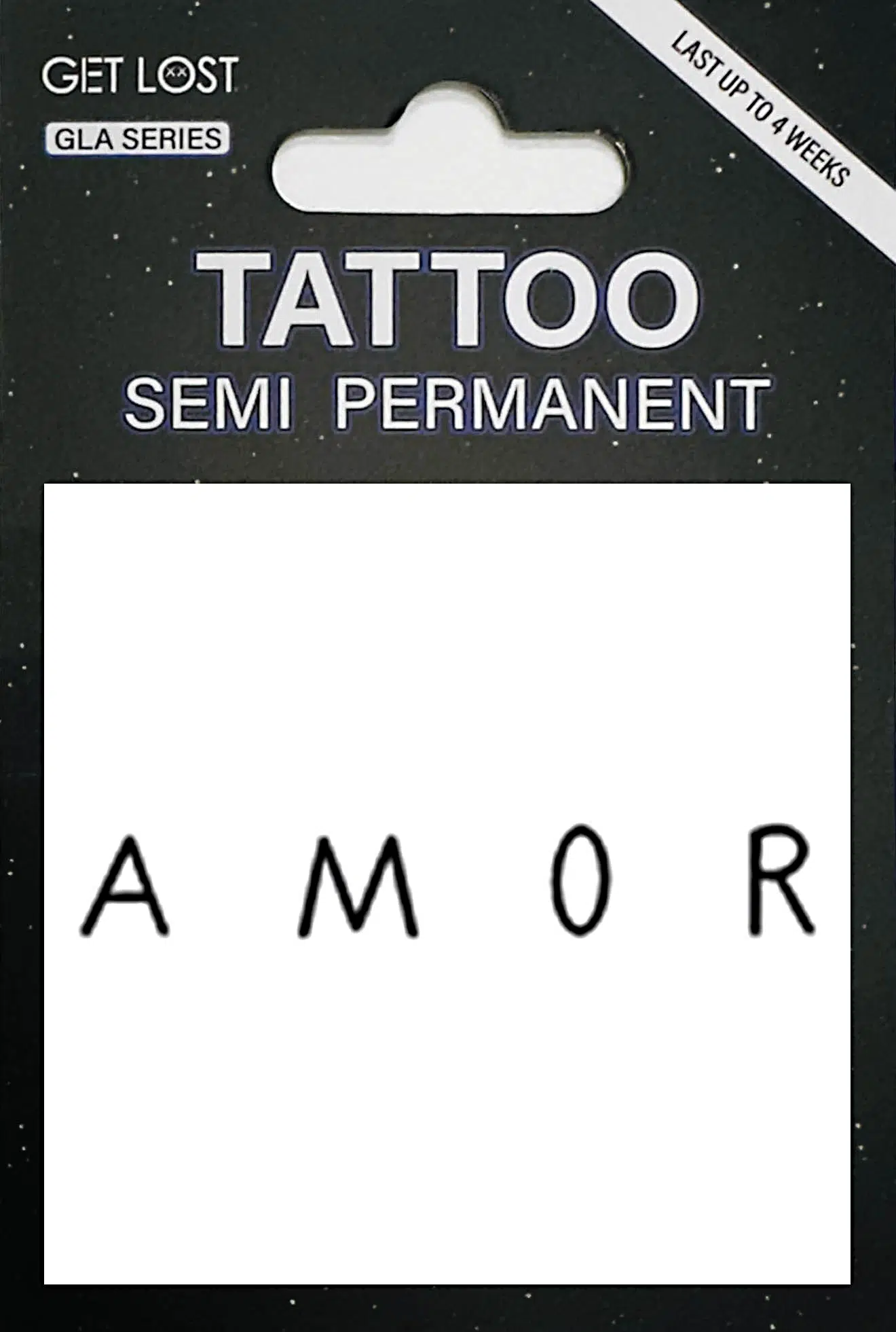GLA-097 Semi Permanent Tattoo 2"x2"
