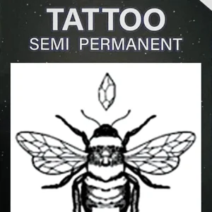 GLA-098 Semi Permanent Tattoo 2"x2"