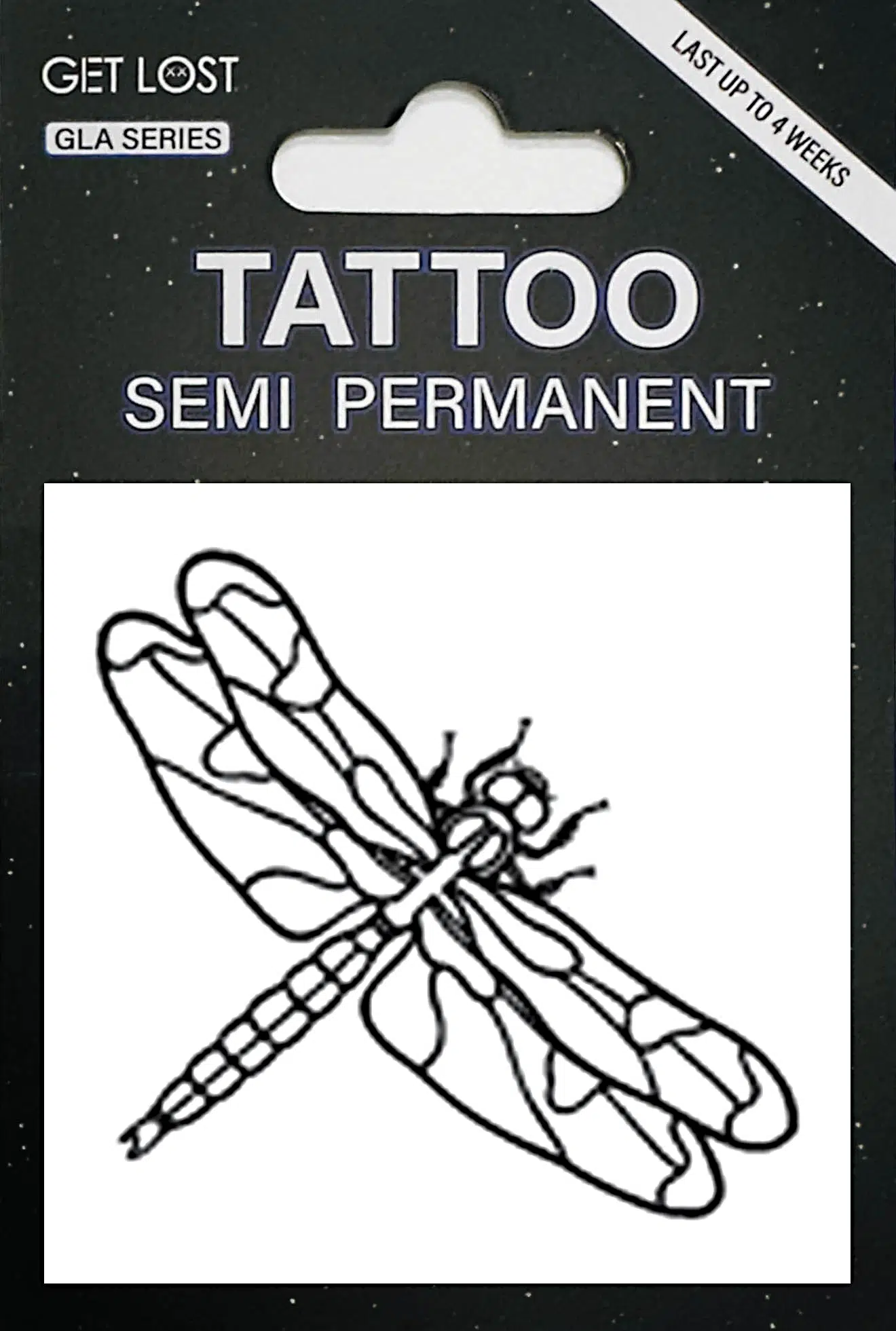 GLA-101 Semi Permanent Tattoo 2"x2"