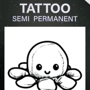 GLA-103 Semi Permanent Tattoo 2"x2"