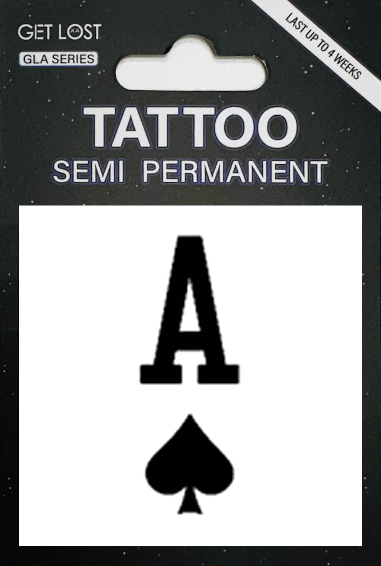 GLA-108 Semi Permanent Tattoo 2"x2"